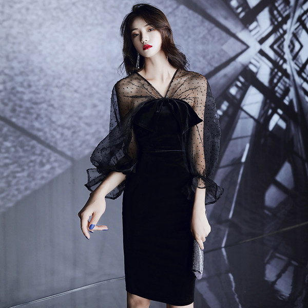 ชุดราตรี ชุดราตรีสวยหรู แบบ ทันสมัย Evening dress