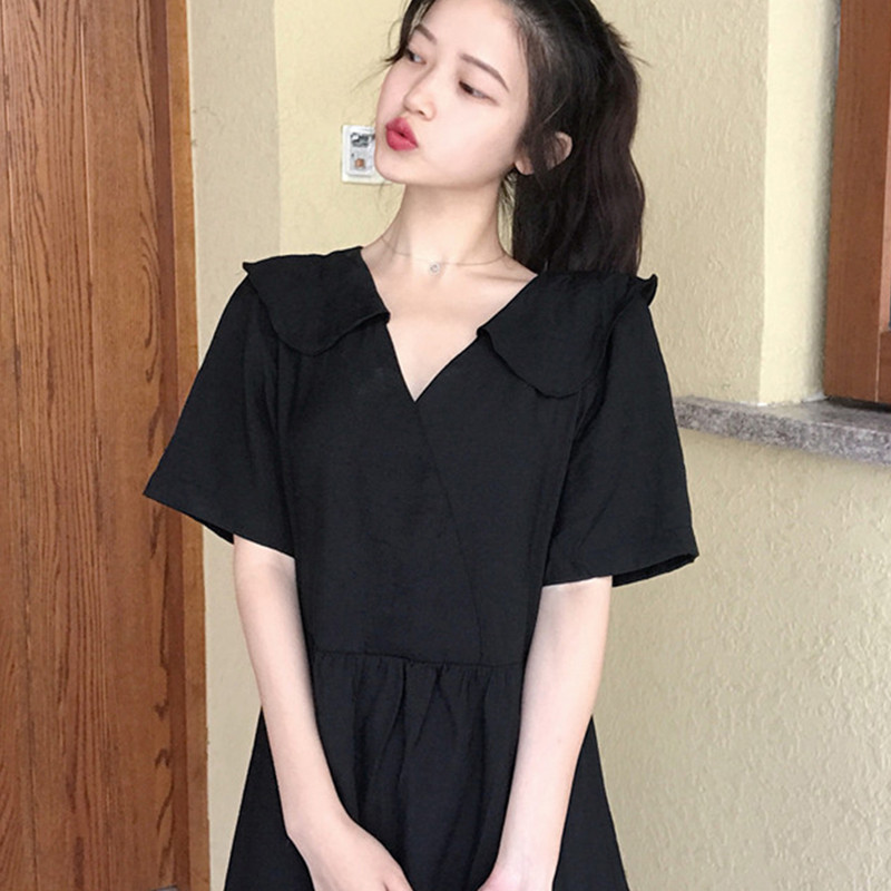 เดรสคนอ้วนวัยรุ่น ชุดเดรสคนอ้วน ชุดเดรสสาวพลัสไซส์
