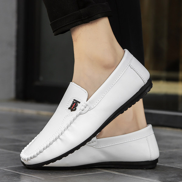 รองเท้าโลฟเฟอร์ชาย รองเท้าผู้ชาย รองเท้าแฟชั่นชาย รองเท้าหนังผู้ชาย Men Loafer Slip-On Shoes
