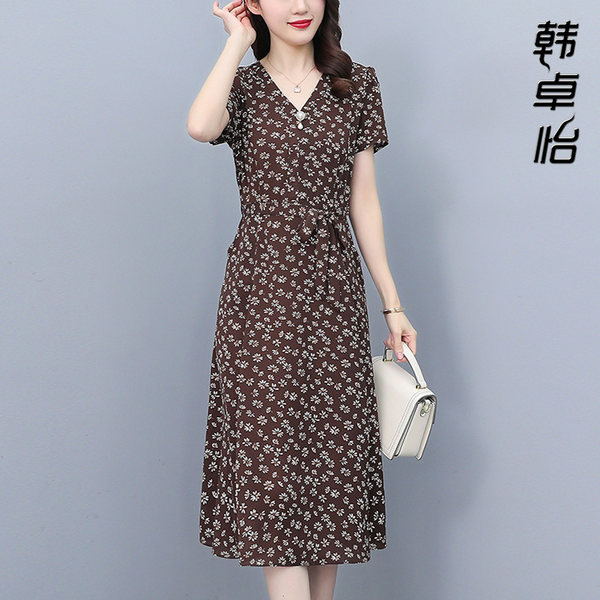 เดรสวัยผู้ใหญ่40-60ปี เดรสคุณแม่ ชุดเดรสทำงานวัยผู้ใหญ่ แบรนด์ MAMA DRESS
