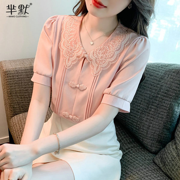 เสื้อชีฟองเกาหลี เสื้อชีฟองสวยๆ