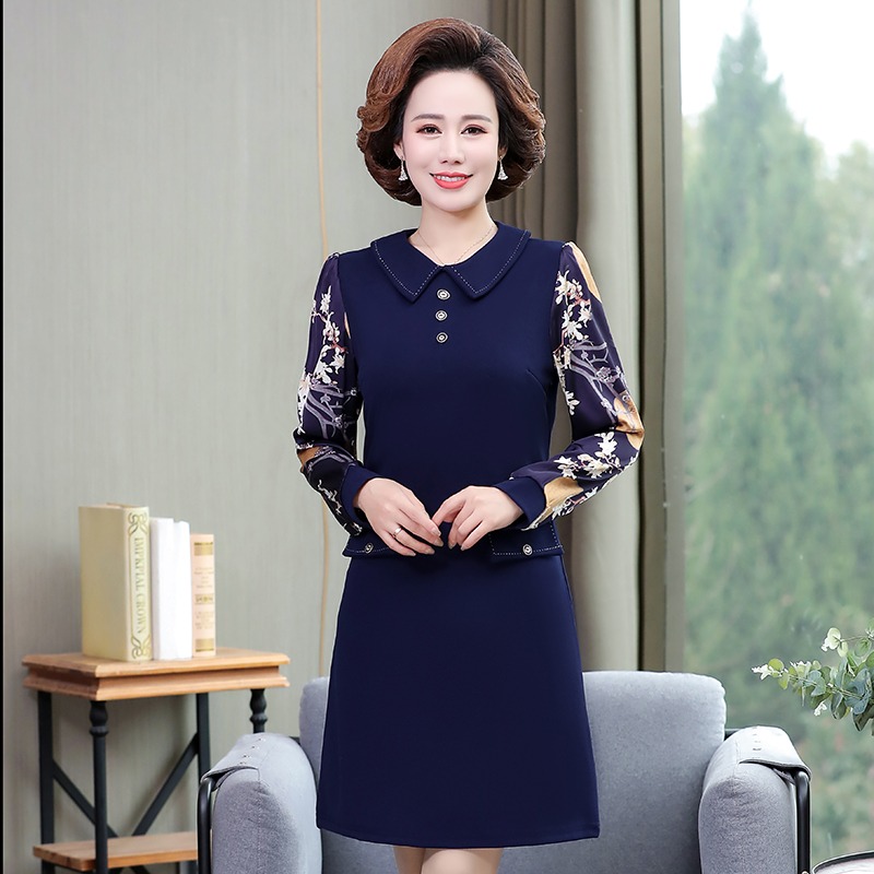 เดรสวัยผู้ใหญ่40-60ปี เดรสคุณแม่ ชุดเดรสทำงานวัยผู้ใหญ่ แบรนด์ MAMA DRESS