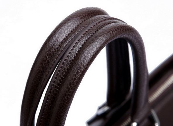 กระเป๋าถือผู้ชาย สีดำ และ สีน้ำตาล หนังแบบเดียว กับ เบาะรถยนต์ กระเป๋า ใส่เอกสาร ใส่ Note book แบบสวย ดีไซน์เก๋ ทำความสะอาดง่าย 294885