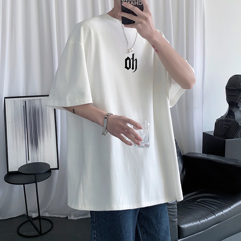 เสื้อยืดผู้ชายอ้วน S-5XL(อกเสื้อ39-51นิ้ว)