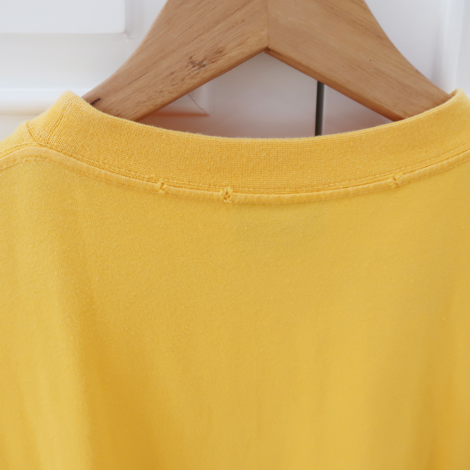 Balenciaga Yellow Wave Logo T Shirt