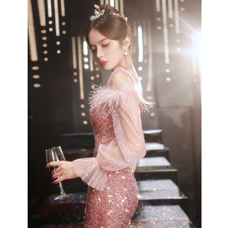 ชุดราตรี ชุดราตรีสวยหรู แบบ ทันสมัย Evening dress