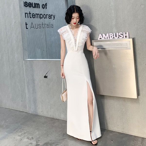 ชุดราตรี ชุดออกงาน ดีไซน์หรู แบรนด์ Angel