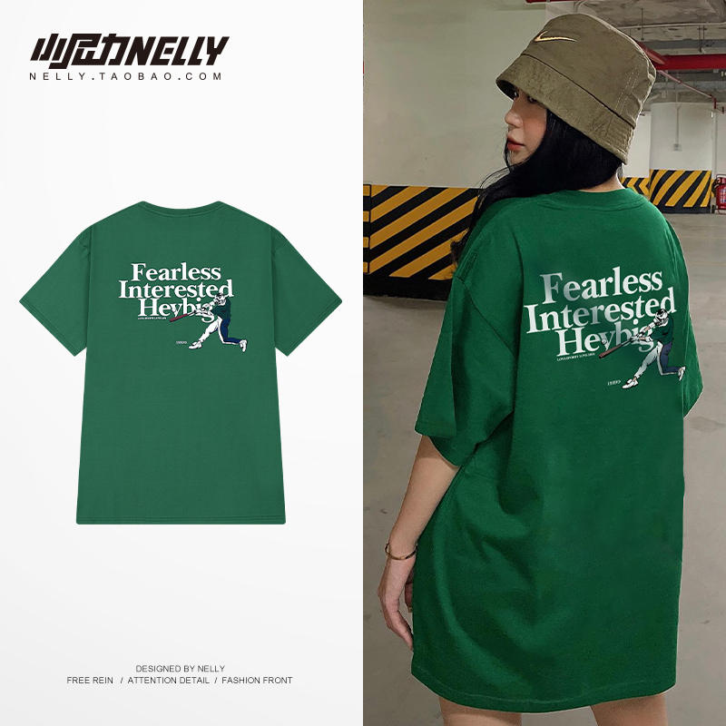 เสื้อยืดคอกลม ผู้ชาย เสื้อยืดผู้ชายเกาหลี เสื้อยืดเกาหลี แบรนด์ NELLY