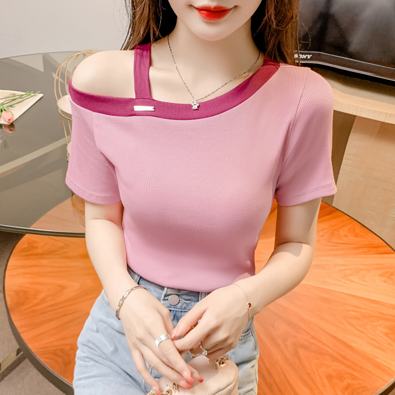 เสื้อผ้าวัยรุ่นเกาหลี เสื้อยืดวัยรุ่นผู้หญิง มีขนาด S M L XL