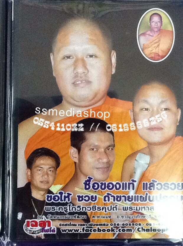 DVD เทศน์แหล่คุณหลวงพ่อใหญ่ พระอาจารย์ธีรเดช