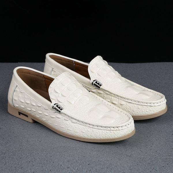 รองเท้าหนังผู้ชาย มีไซส์39-44 รองเท้าโลฟเฟอร์ชาย Slip-On Shoes