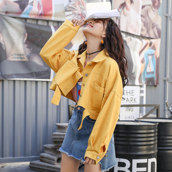แจ็กเก็ตวัยรุ่น เสื้อคลุมแจ็คเก็ตผู้หญิง เสื้อแจ็คเก็ตกันหนาว