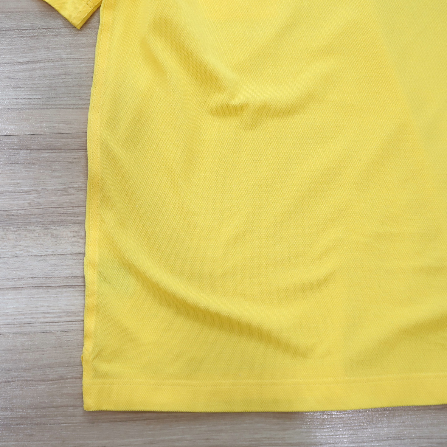 Hermes Jaune Vif Cotton Polo Shirts Size M