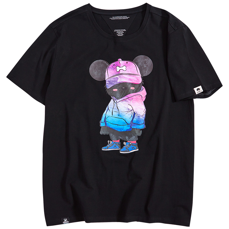 เสื้อยืดผู้ชายอ้วน S-5XL(อกเสื้อ39-51นิ้ว)