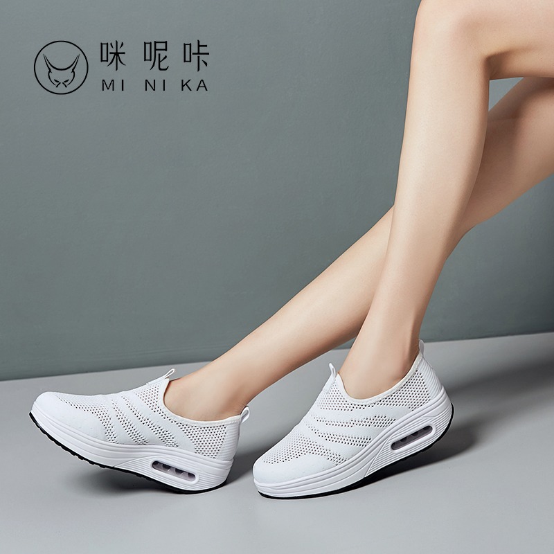 รองเท้าผ้าใบ รองเท้าลำลอง รองเท้าผ้าใบลำลอง รองเท้าแฟชั่นแบบสวม Slipper Shop