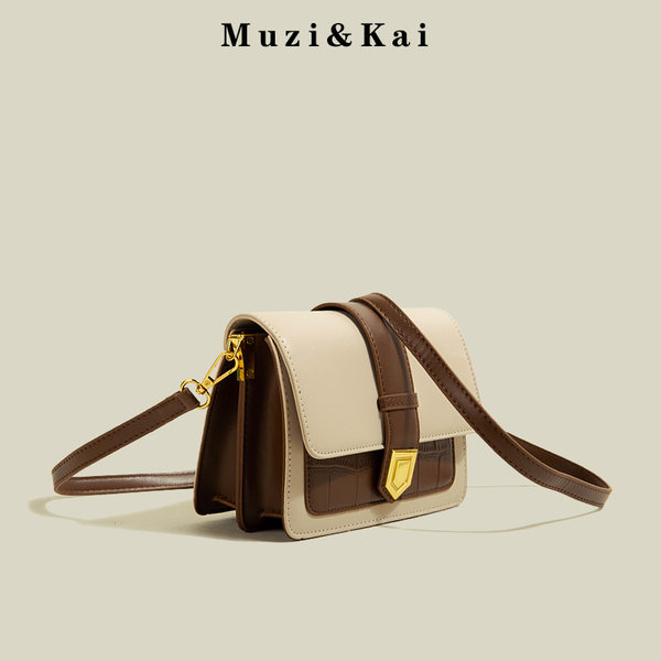 กระเป๋าสะพายข้างผู้หญิง กระเป๋าสะพายสไตล์เกาหลี By Muzi&Kai