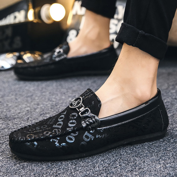 รองเท้าโลฟเฟอร์ชาย รองเท้าผู้ชาย รองเท้าแฟชั่นชาย รองเท้าหนังผู้ชาย Men Loafer Slip-On Shoes