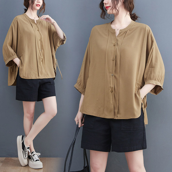 เสื้อลินิน แบบเสื้อสวยๆ เสื้อผ้าฝ้ายลินิน เสื้อเชิ้ตผ้าลินิน BY LININ