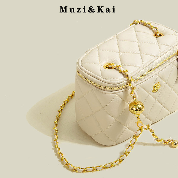 กระเป๋าสะพายข้างผู้หญิง กระเป๋าสะพายสไตล์เกาหลี By Muzi&Kai
