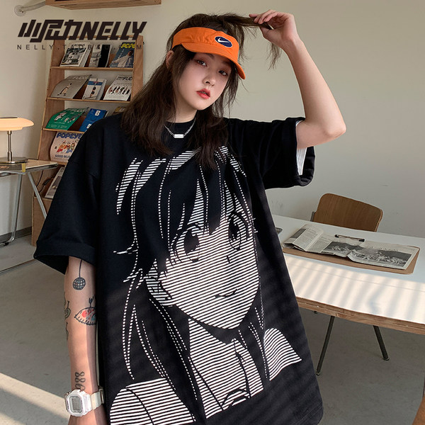 เสื้อยืดคอกลม ผู้ชาย เสื้อยืดผู้ชายเกาหลี เสื้อยืดเกาหลี แบรนด์ NELLY
