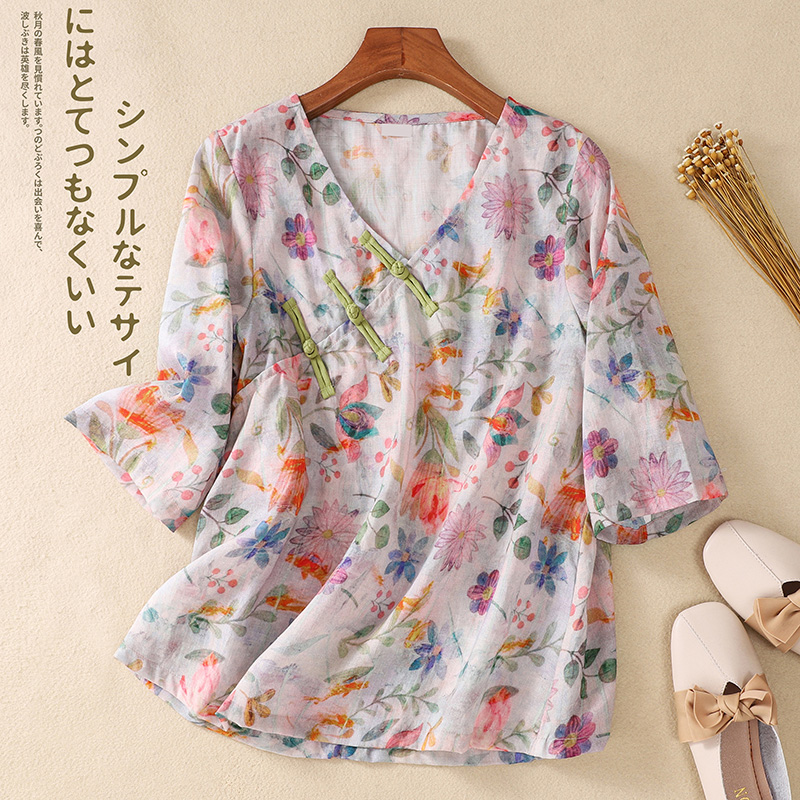 เสื้อลินิน เสื้อผ้าฝ้ายลินิน เสื้อเชิ้ตผ้าลินิน