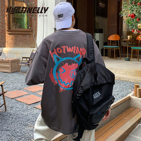 เสื้อยืดคอกลม ผู้ชาย เสื้อยืดผู้ชายเกาหลี เสื้อยืดเกาหลี แบรนด์ NELLY