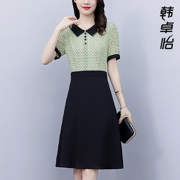 เดรสวัยผู้ใหญ่40-60ปี เดรสคุณแม่ ชุดเดรสทำงานวัยผู้ใหญ่ แบรนด์ MAMA DRESS