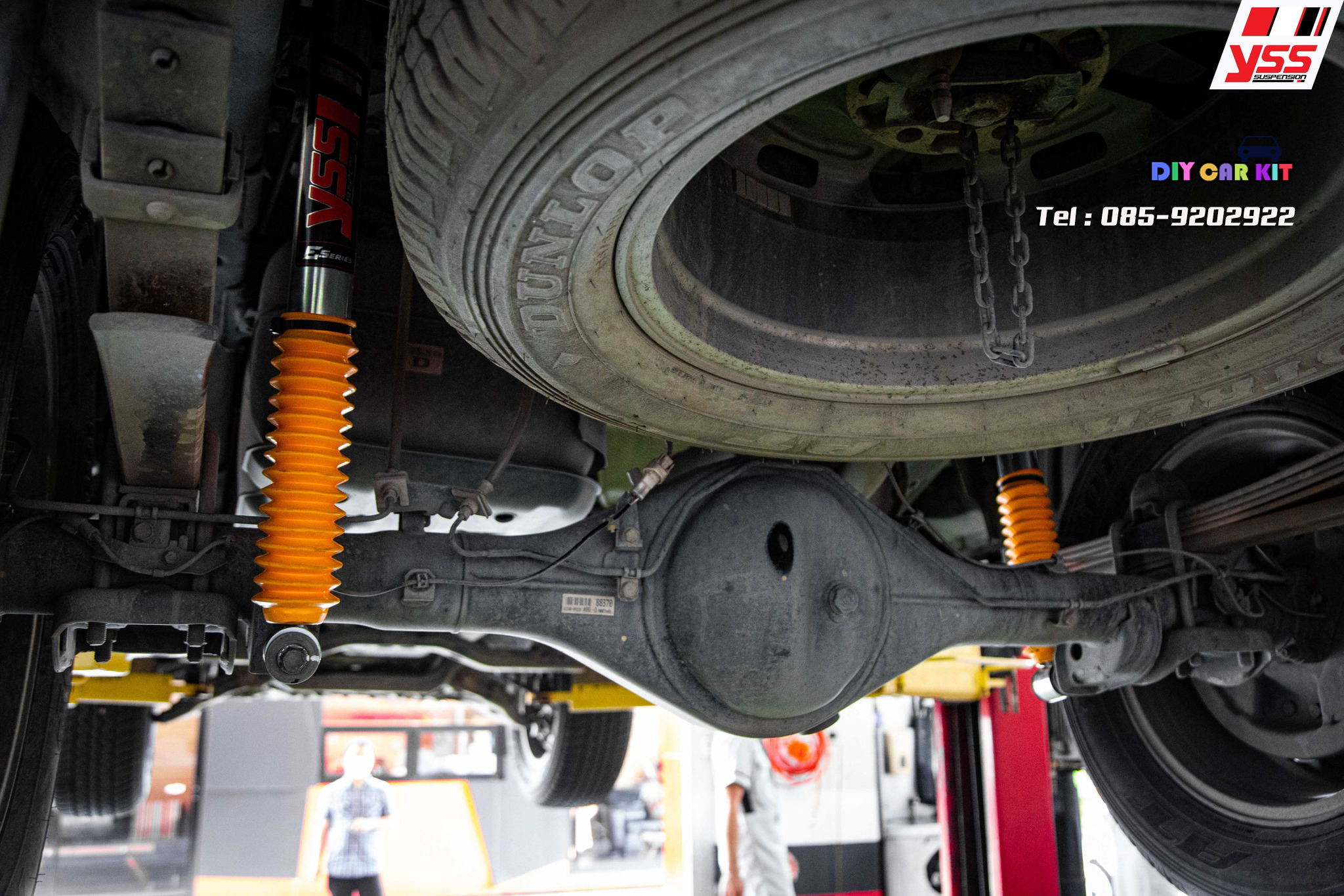 โช๊คอัพ Monotube สปริง YSS รุ่น E-series รถ Toyota Revo 15> ตัวเตี้ย