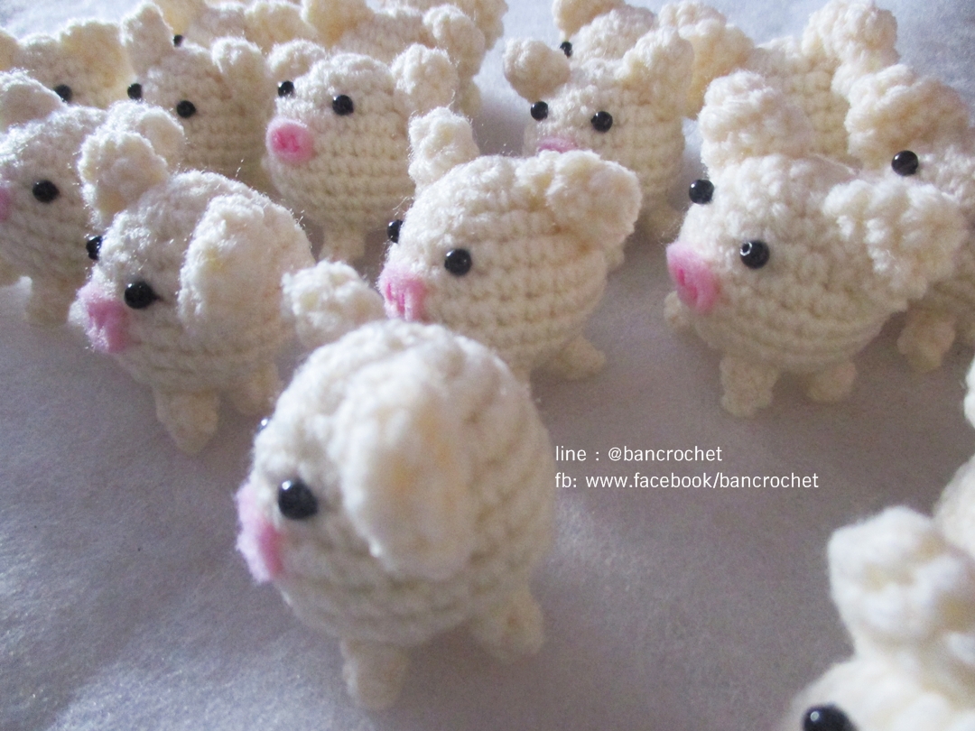 หมูถักจิ๋ว 1.5