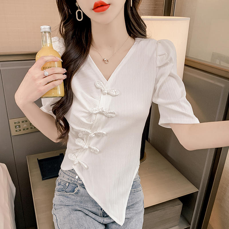 เสื้อยืดวัยรุ่นน่ารักๆ เสื้อวัยรุ่นแขนสั้น เสื้อผ้าวัยรุ่นเกาหลี แบรนด์ Wiyike