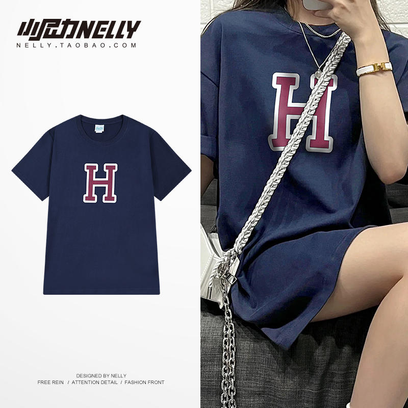 เสื้อยืดคอกลม ผู้ชาย เสื้อยืดผู้ชายเกาหลี เสื้อยืดเกาหลี แบรนด์ NELLY