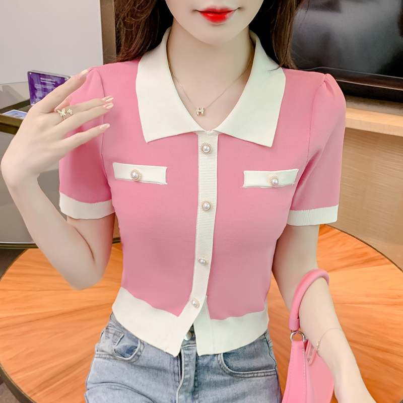 เสื้อผ้าวัยรุ่นเกาหลี เสื้อยืดวัยรุ่นผู้หญิง มีขนาด S M L XL