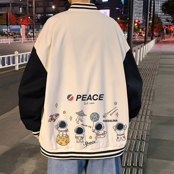 เสื้อแจ็คเก็ตเบสบอล เสื้อคลุม เสื้อแขนยาวสไตล์เกาหลี