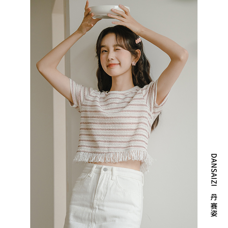 เสื้อผ้าวัยรุ่นเกาหลี เสื้อยืดวัยรุ่นผู้หญิง มีขนาด S M L XL