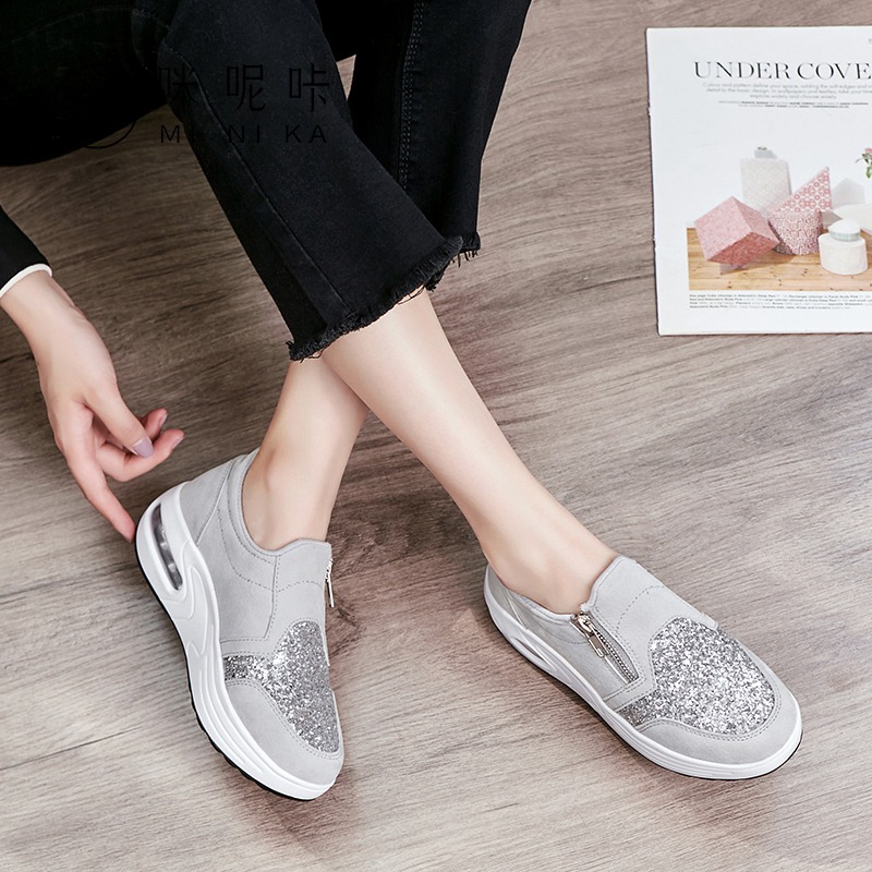 รองเท้าผ้าใบ รองเท้าลำลอง รองเท้าผ้าใบลำลอง รองเท้าแฟชั่นแบบสวม Slipper Shop