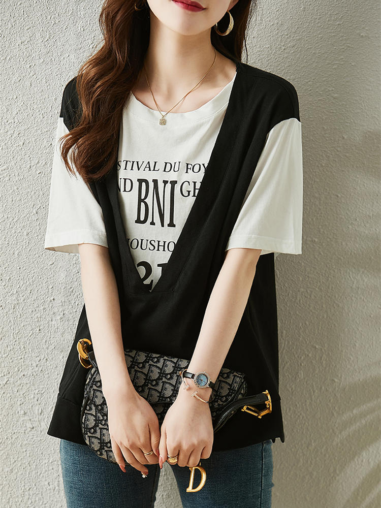 เสื้อผ้าแฟชั่น เสื้อเชิ้ตแขนสั้น