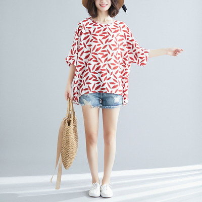 เสื้อOVERSIZE ใส่ตั้งแต่สาวผอม-สาวอวบ น้ำหนักตัว50-100กิโลกรัม