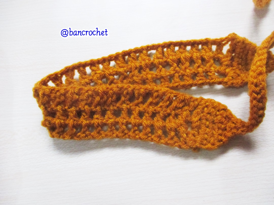 Bancrochet ราคาส่ง ที่คาดผมถักโครเชต์ crochet headband หลากสี 1-1.5*13 inch
