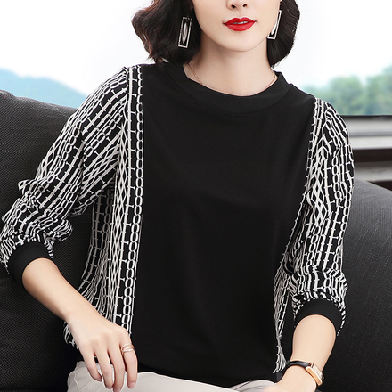 เสื้อยืดแขนยาวแฟชั่น เสื้อยืด T-shirt แขนยาว