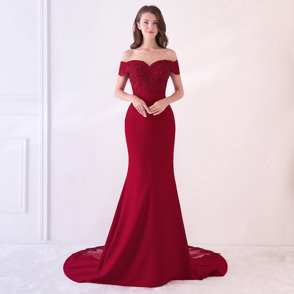 ชุดราตรี ชุดราตรีสวยหรู แบบ ทันสมัย Evening dress