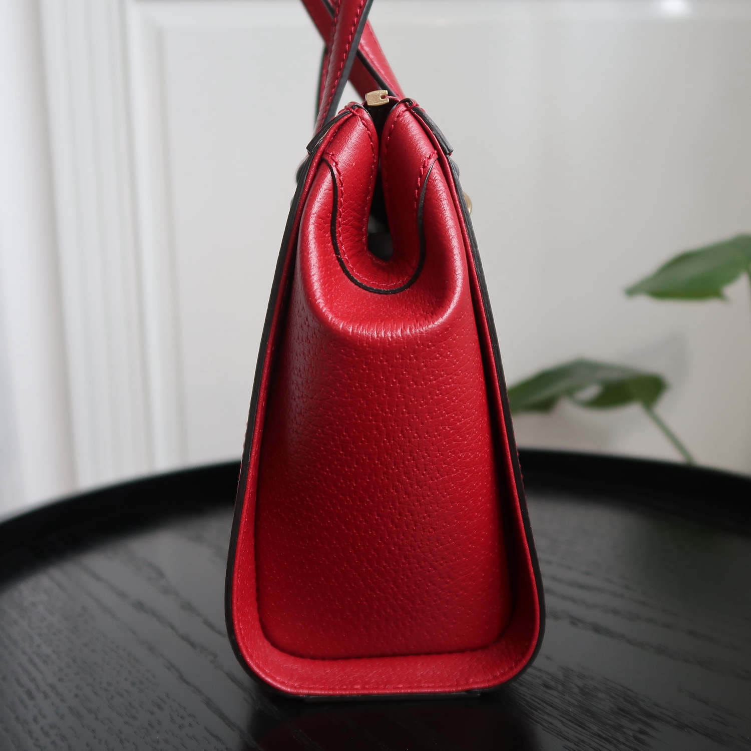 Gucci Red GG Flora Ophidia Small Tote