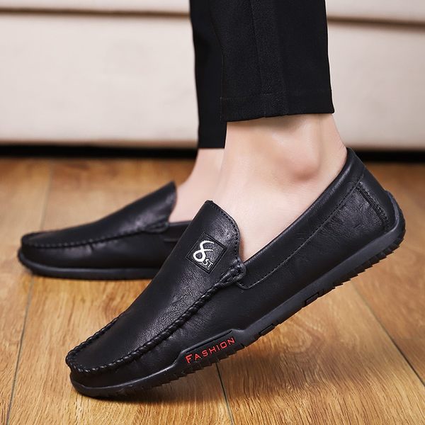 รองเท้าหนังผู้ชาย มีไซส์39-44 รองเท้าโลฟเฟอร์ชาย Slip-On Shoes