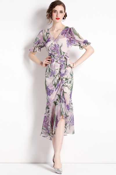 ชุดเดรสยาวสวยๆ ชุดเดรสยาวใส่สบาย ใส่ทำงาน