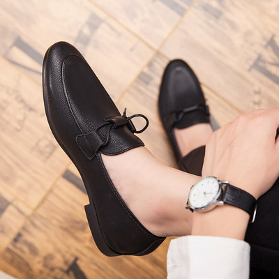 รองเท้าโลฟเฟอร์ชาย รองเท้าผู้ชาย รองเท้าแฟชั่นชาย รองเท้าหนังผู้ชาย Men Loafer Slip-On Shoes