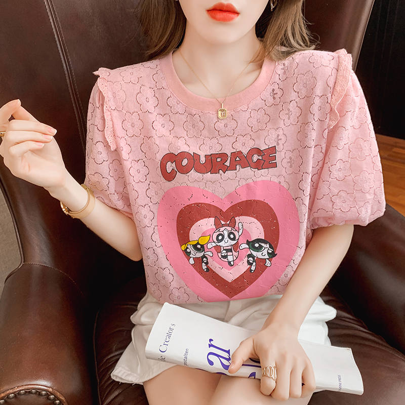 เสื้อยืดวัยรุ่นน่ารักๆ เสื้อวัยรุ่นแขนสั้น เสื้อผ้าวัยรุ่นเกาหลี แบรนด์ Wiyike