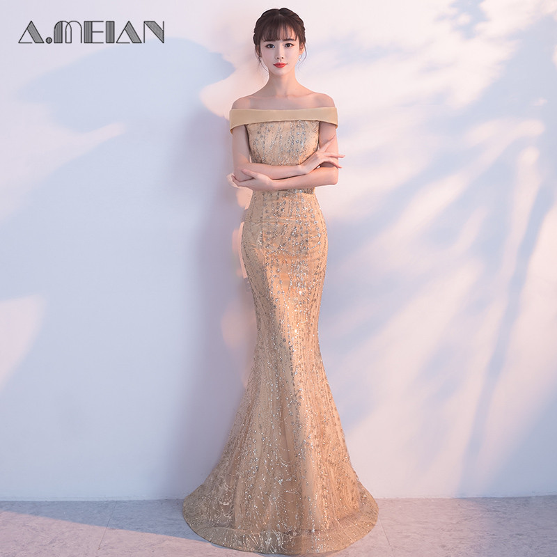 ชุดราตรี ชุดราตรีสวยหรู แบบ ทันสมัย Evening dress