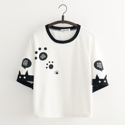 เสื้อแฟชั่นวัยรุ่น วันทีนสไตล์ญี่ปุ่น คิกขุมากๆ สั่งเลย!ส่งฟรี EMS