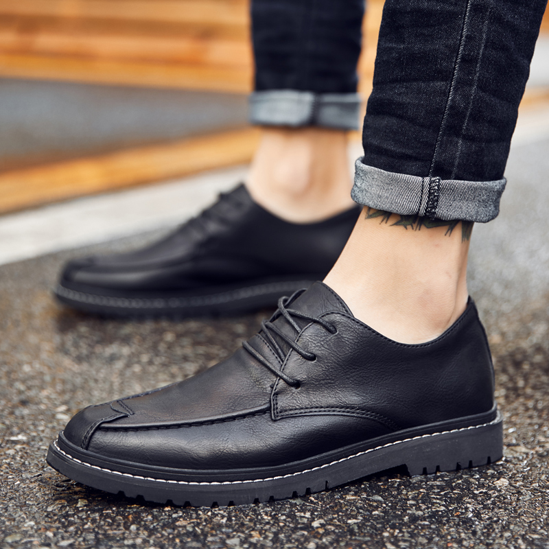 รองเท้าโลฟเฟอร์ชาย รองเท้าผู้ชาย รองเท้าแฟชั่นชาย รองเท้าหนังผู้ชาย Men Loafer Slip-On Shoes