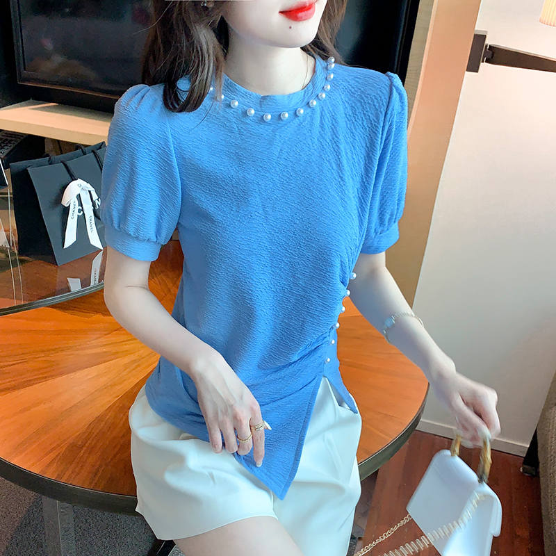 เสื้อยืดวัยรุ่นน่ารักๆ เสื้อวัยรุ่นแขนสั้น เสื้อผ้าวัยรุ่นเกาหลี แบรนด์ Wiyike