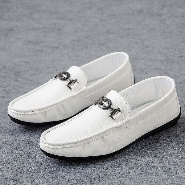 รองเท้าโลฟเฟอร์ชาย รองเท้าผู้ชาย รองเท้าแฟชั่นชาย รองเท้าหนังผู้ชาย Men Loafer Slip-On Shoes